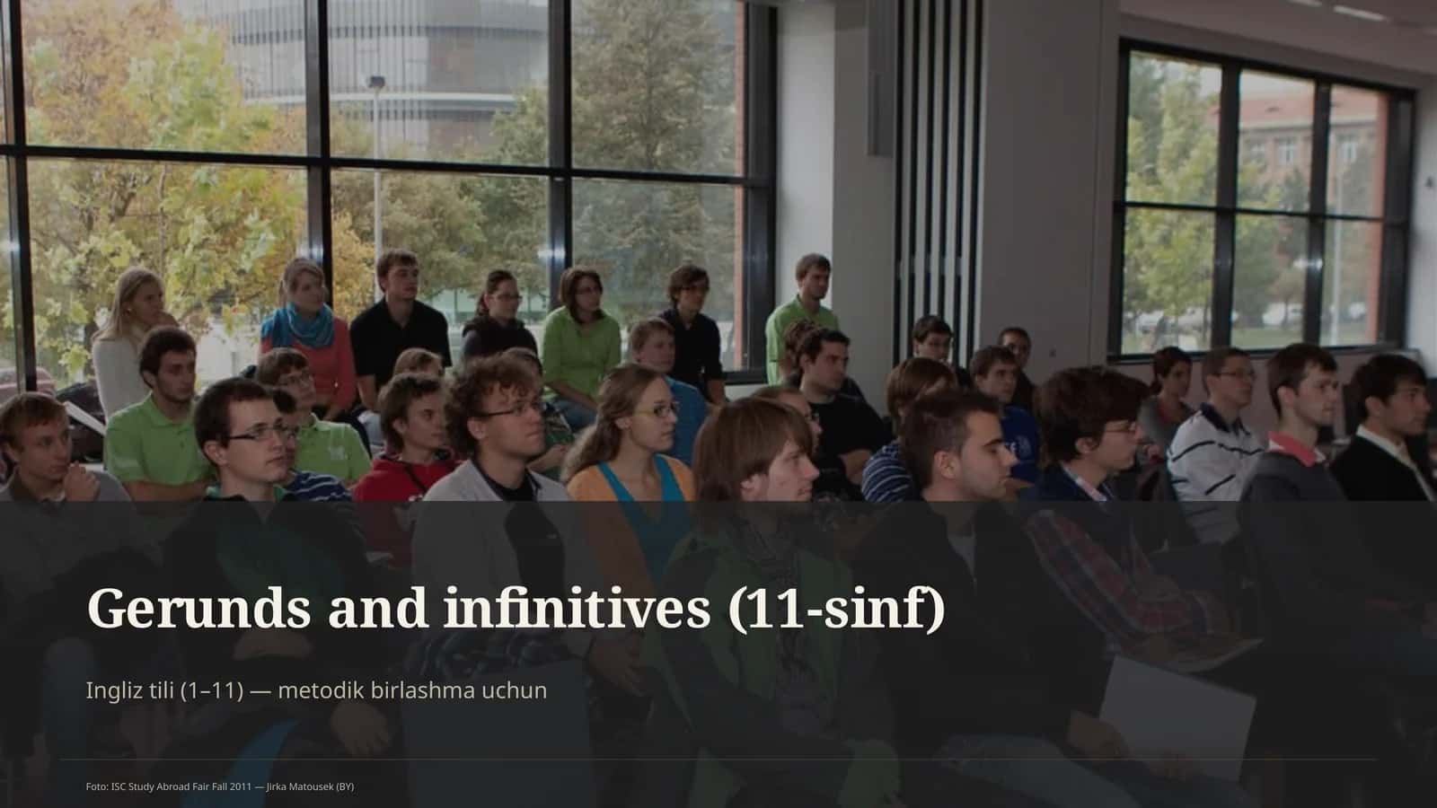 Gerunds and Infinitives (11-sinf)
