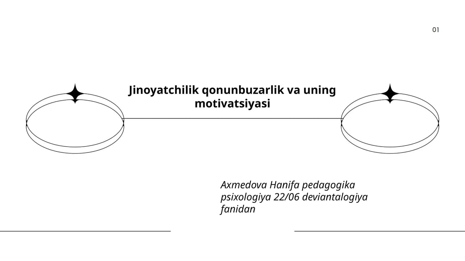 Jinoyatchilik qonunbuzarlik va uning motivatsiyasi