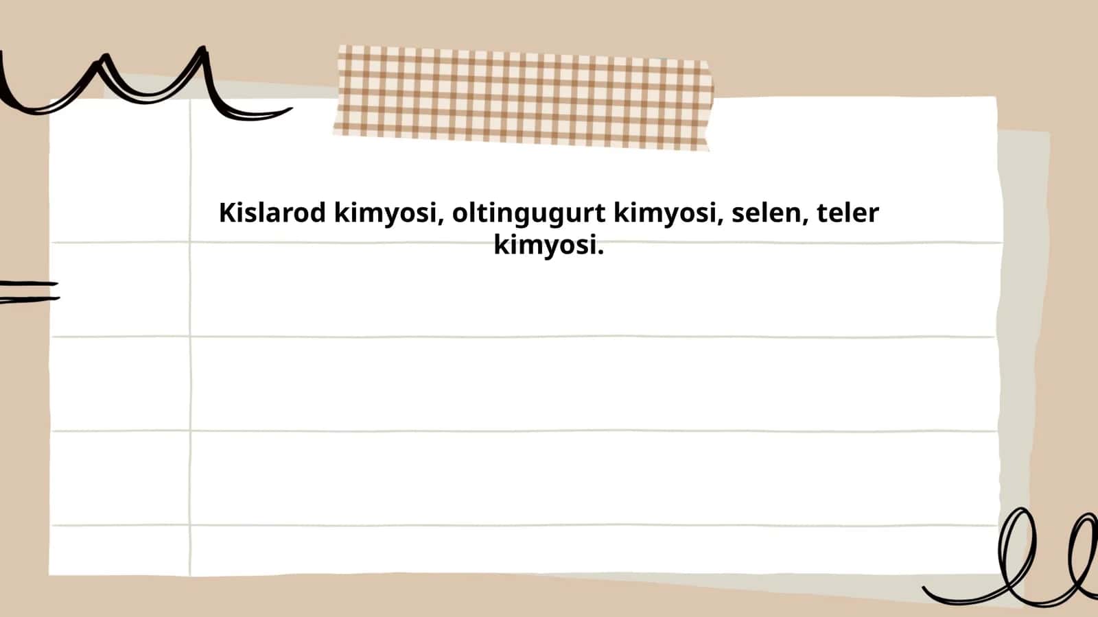 Kislarod kimyosi