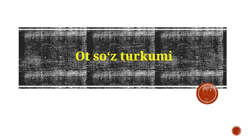 Otsoʻzturkumi