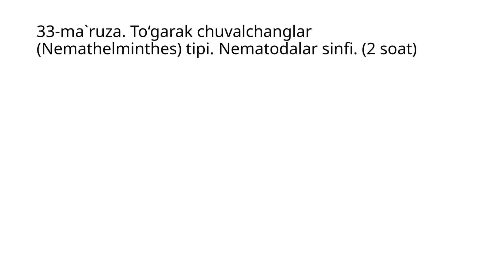 Bo‘rtmanematodalari (Meloidogyne)