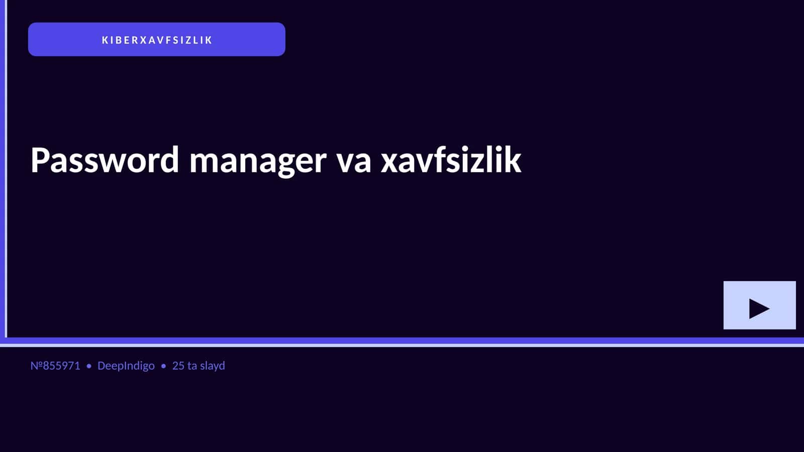 KIBERXAVFSIZLIK