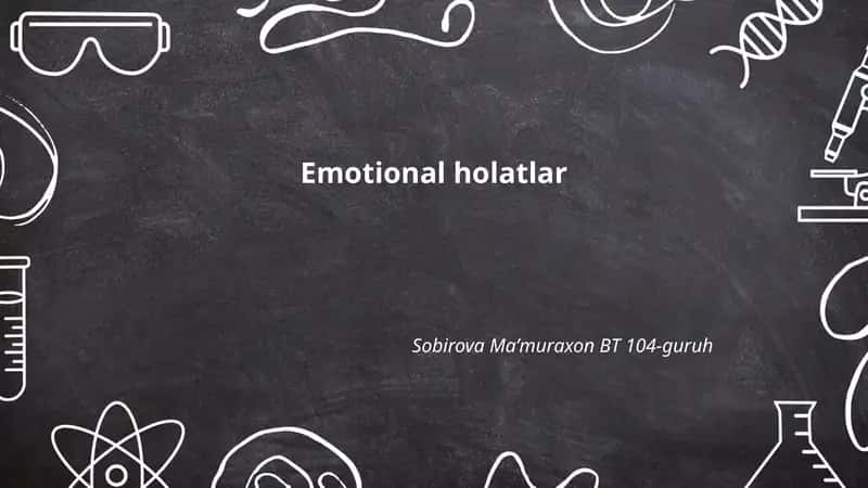 Emotional holatlar