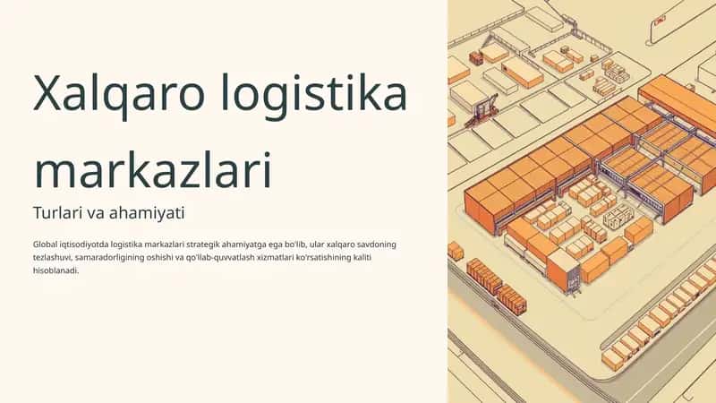 Xalqaro logistika markazlari