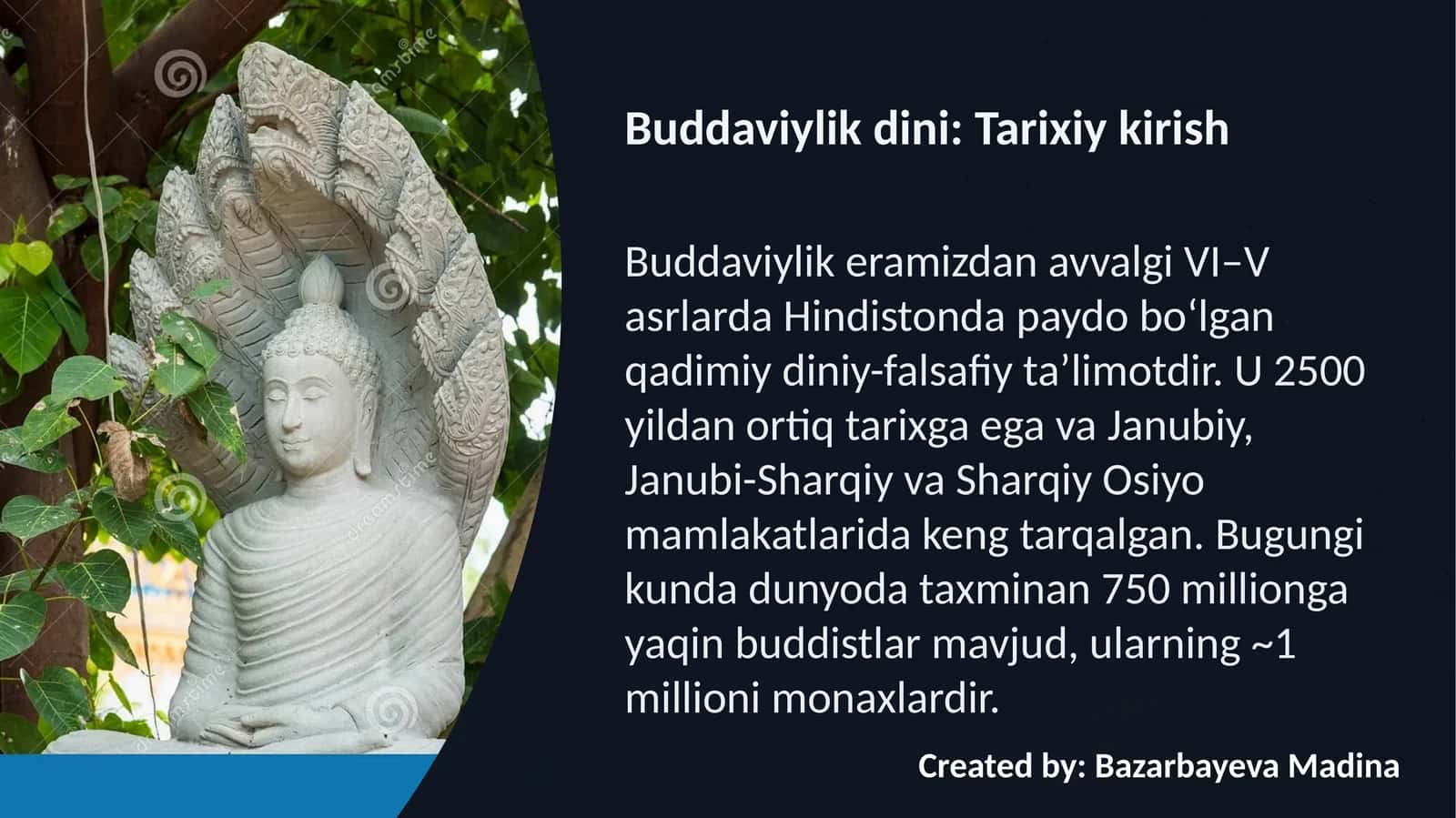 Buddaviylik dini: Tarixiy kirish