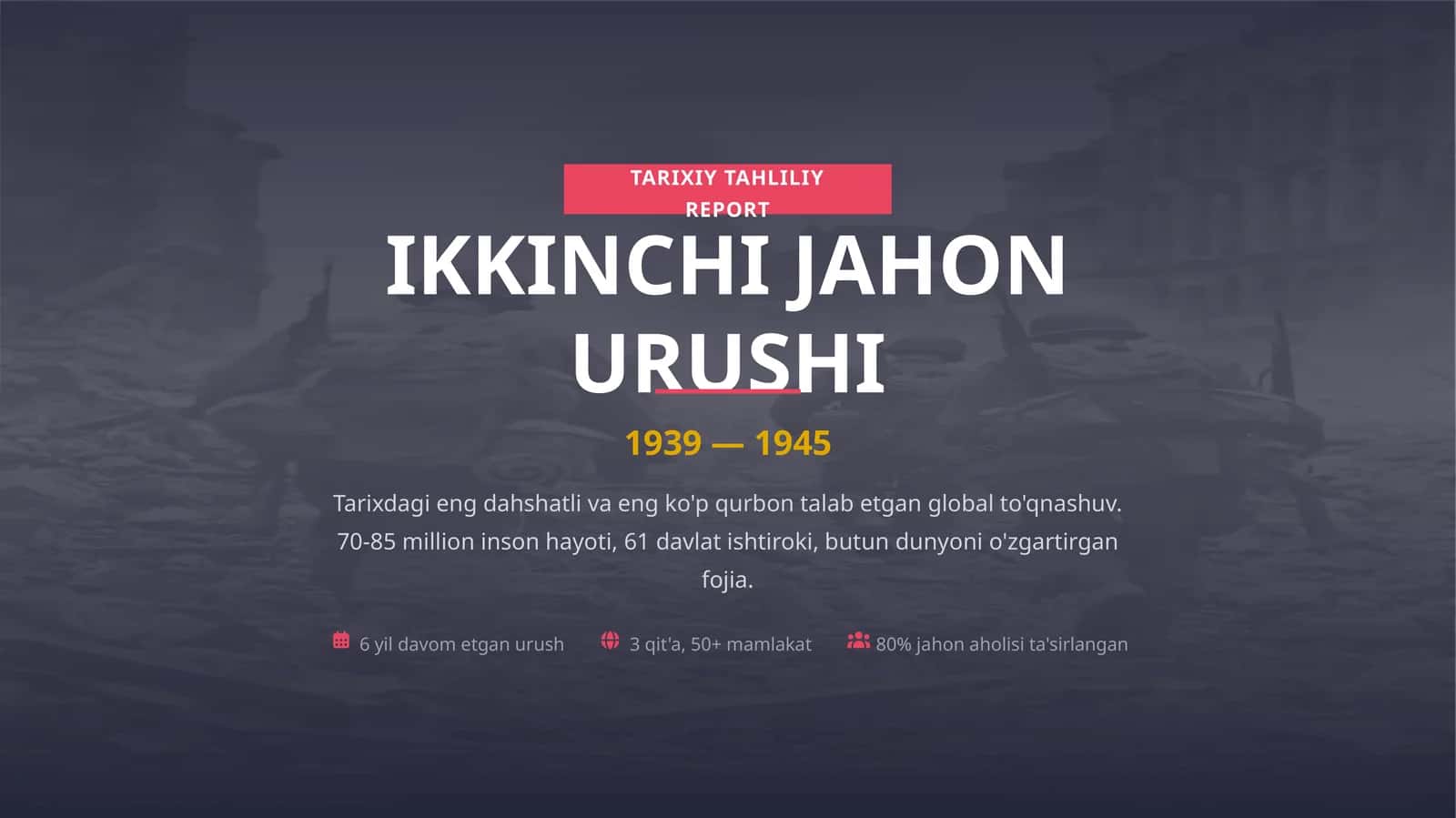 IKKINCHI JAHON URUSHI
