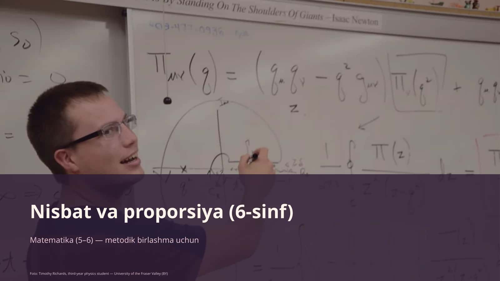 Nisbat va proporsiya (6-sinf)