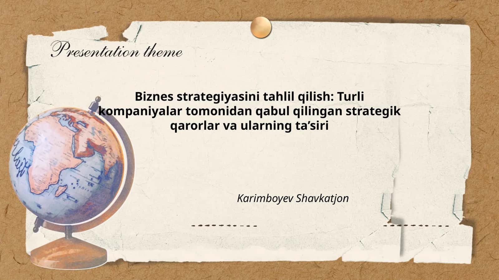 Biznes strategiyasini tahlil qilish: Turli kompaniyalar tomonidan qabul qilingan strategik qarorlar va ularning ta’siri