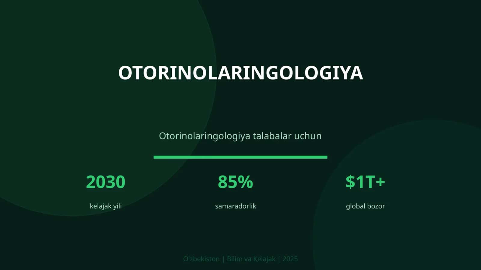 Otorinolaringologiya