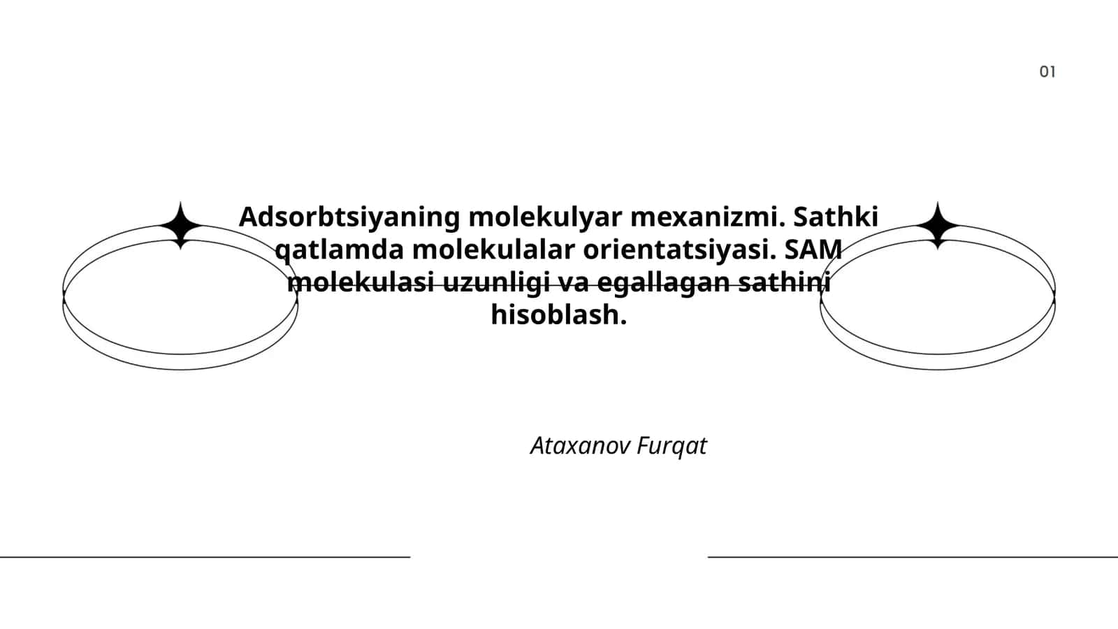 Adsorbsiyaning molekulyar asoslari