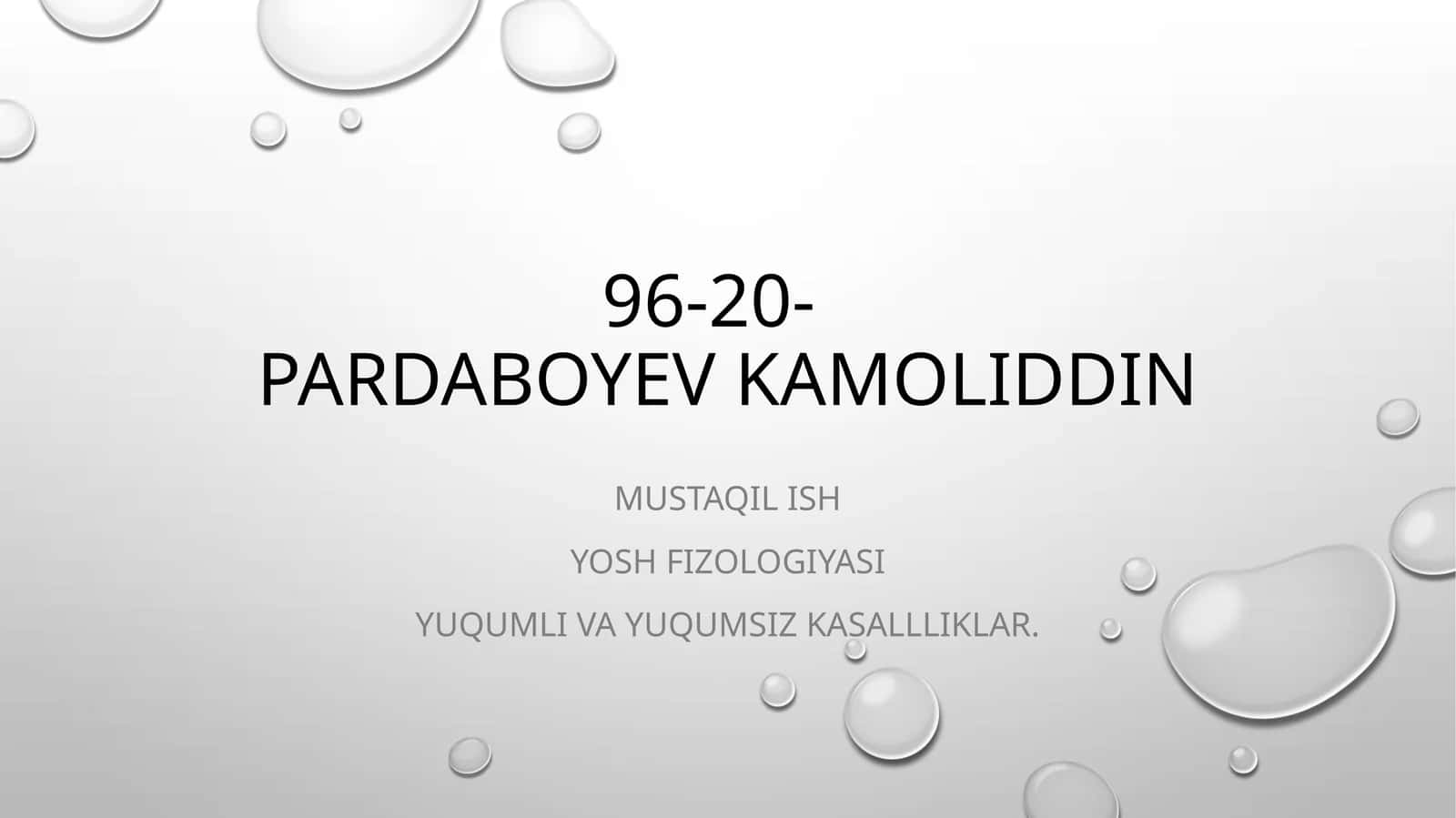 Yosh fizologiyasi