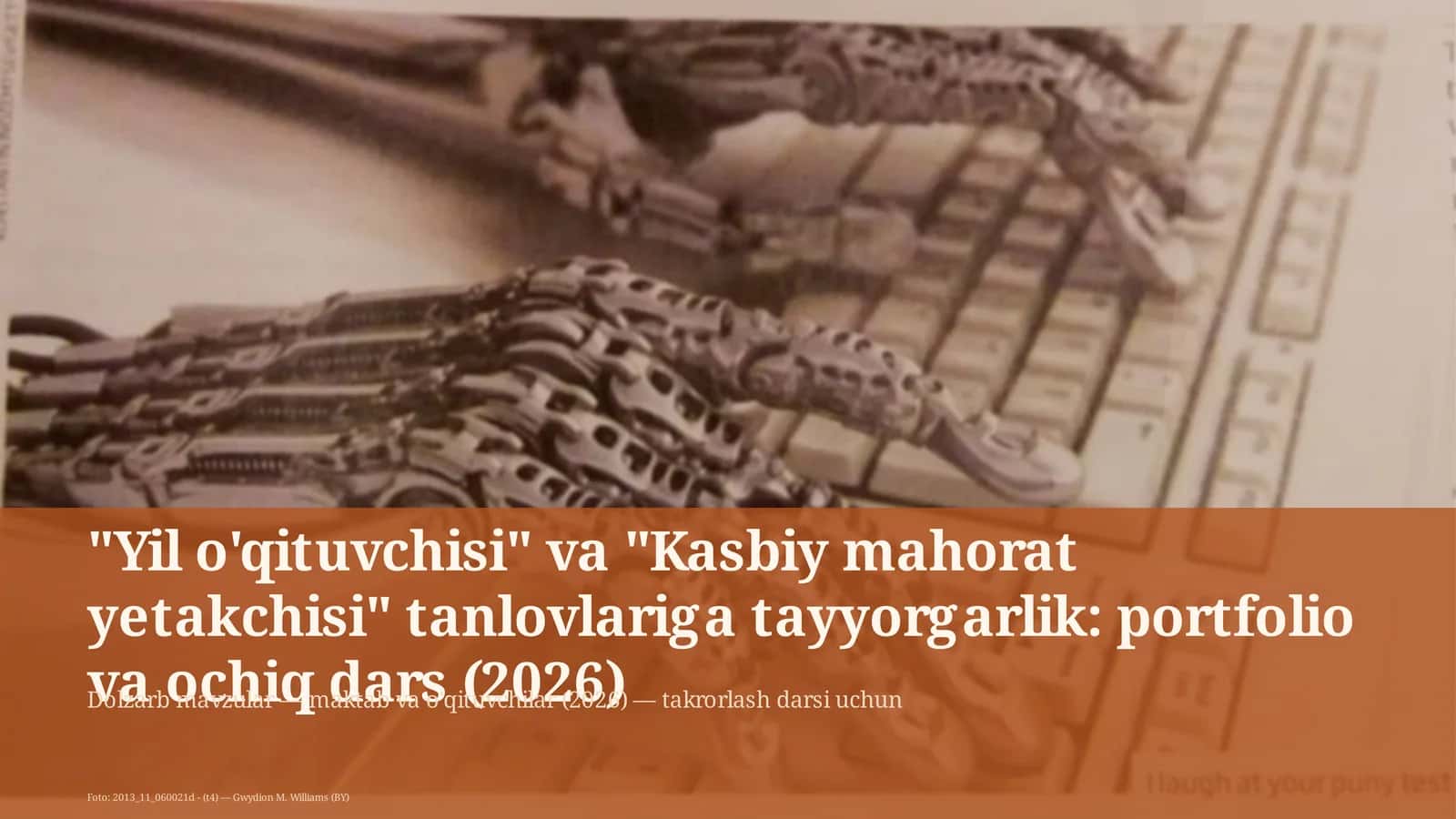 Dolzarb mavzular