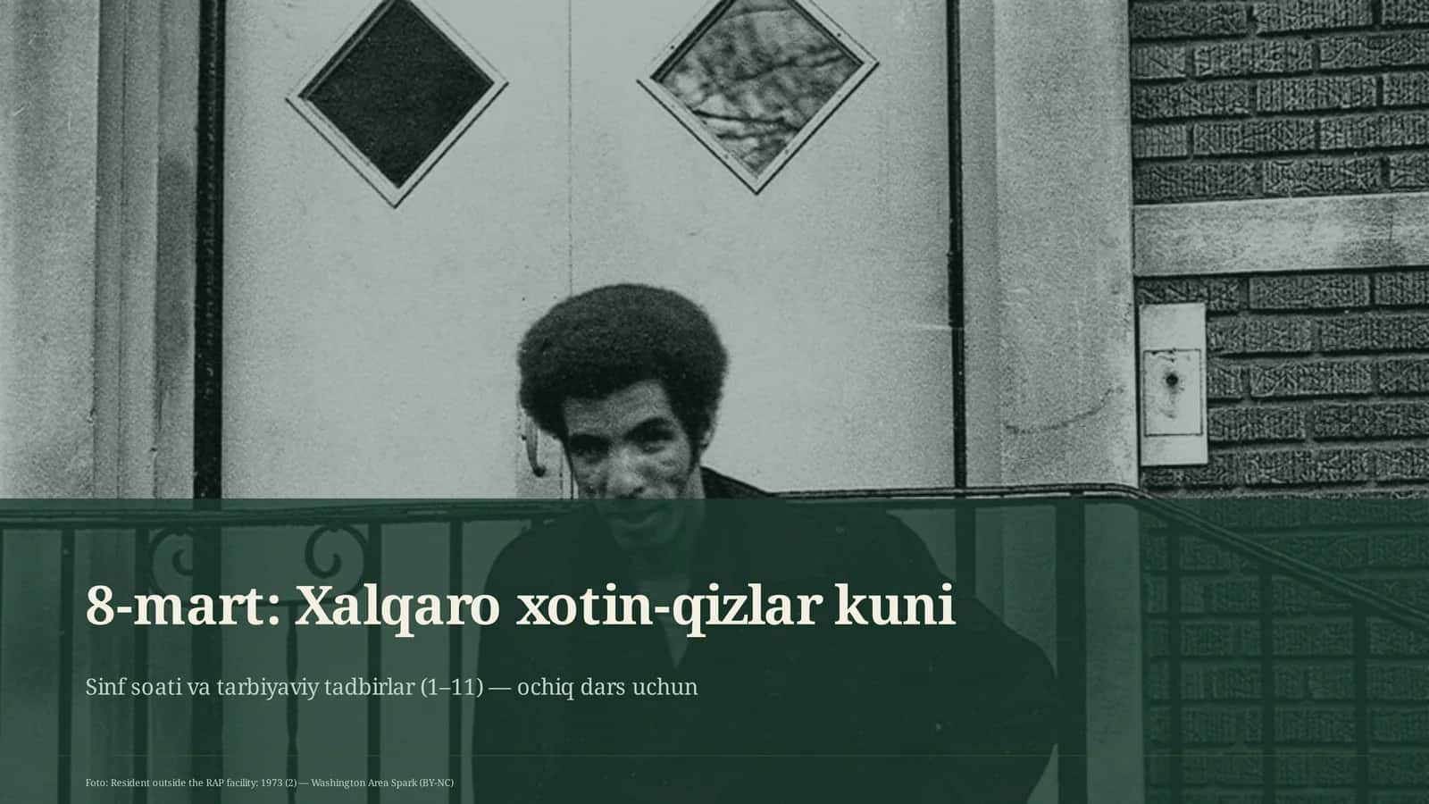 Xalqaro xotin-qizlar kuni