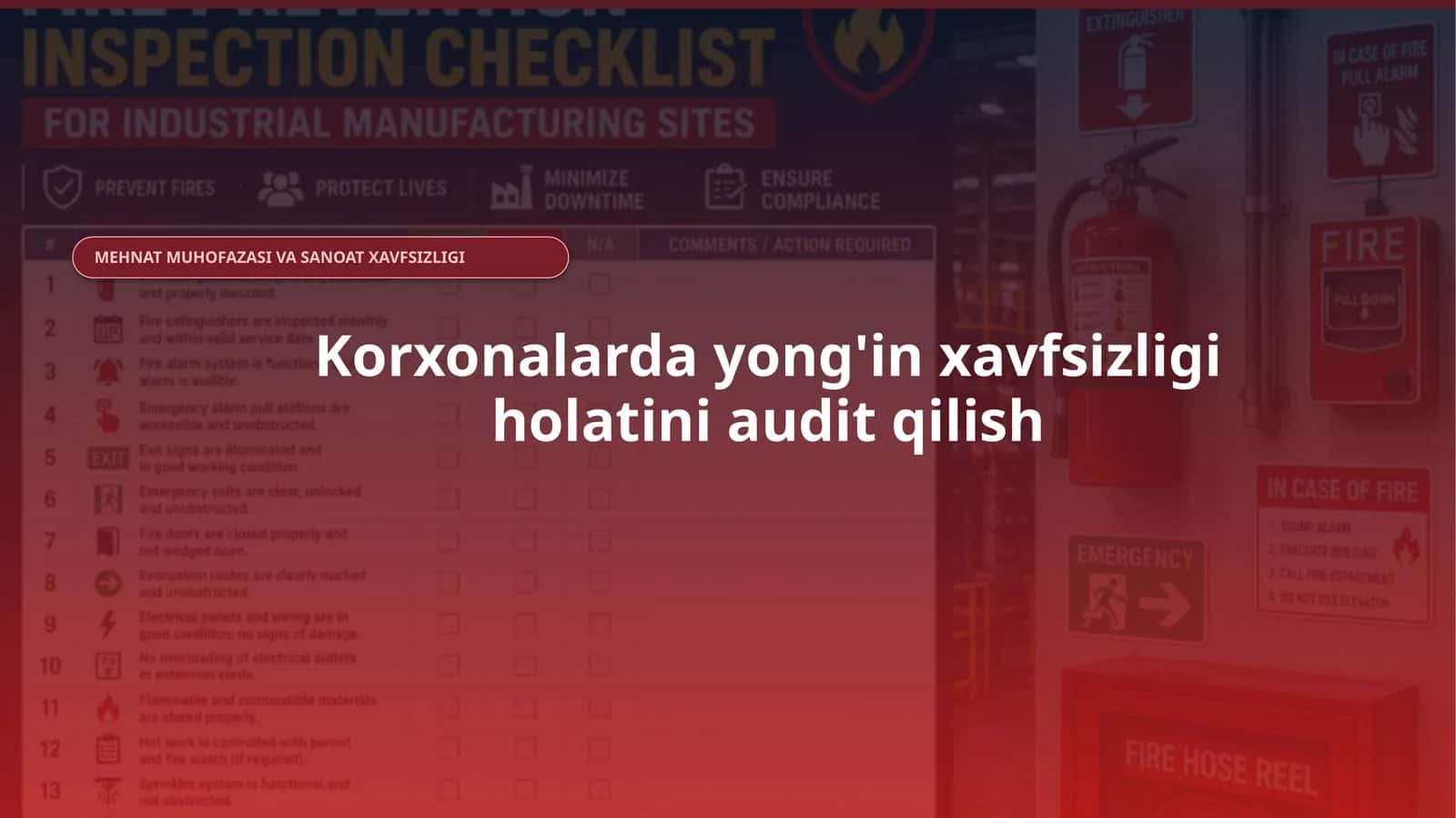 Yong'in xavfsizligi audit qilish
