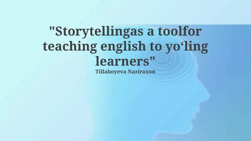 Unlocking English: The Power of Storytelling