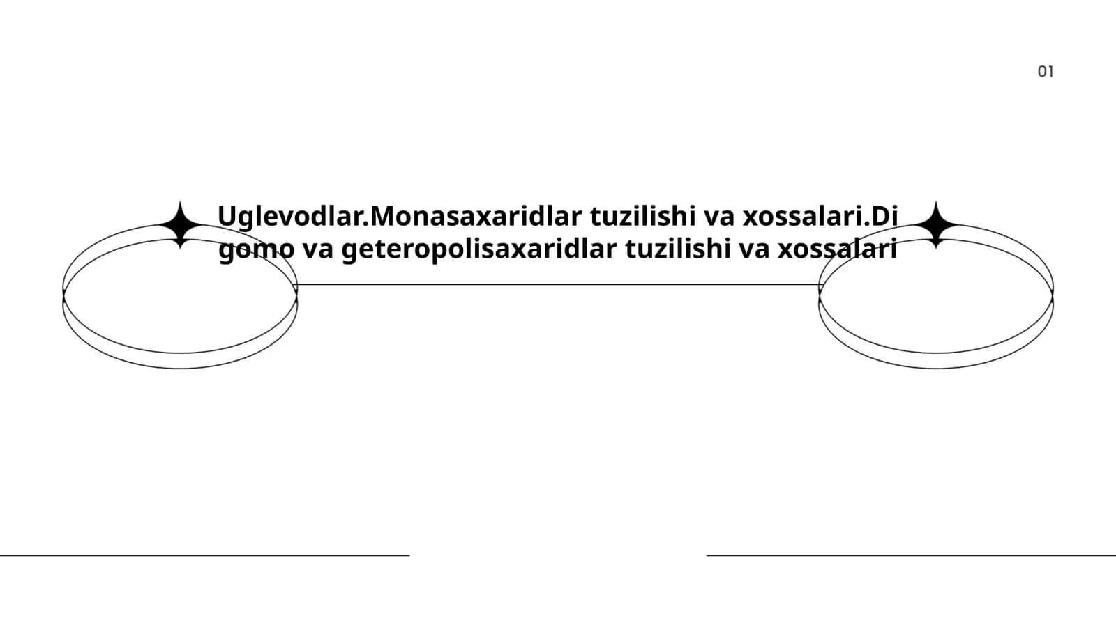 Uglevodlar.Monasaxaridlar tuzilishi va xossalari