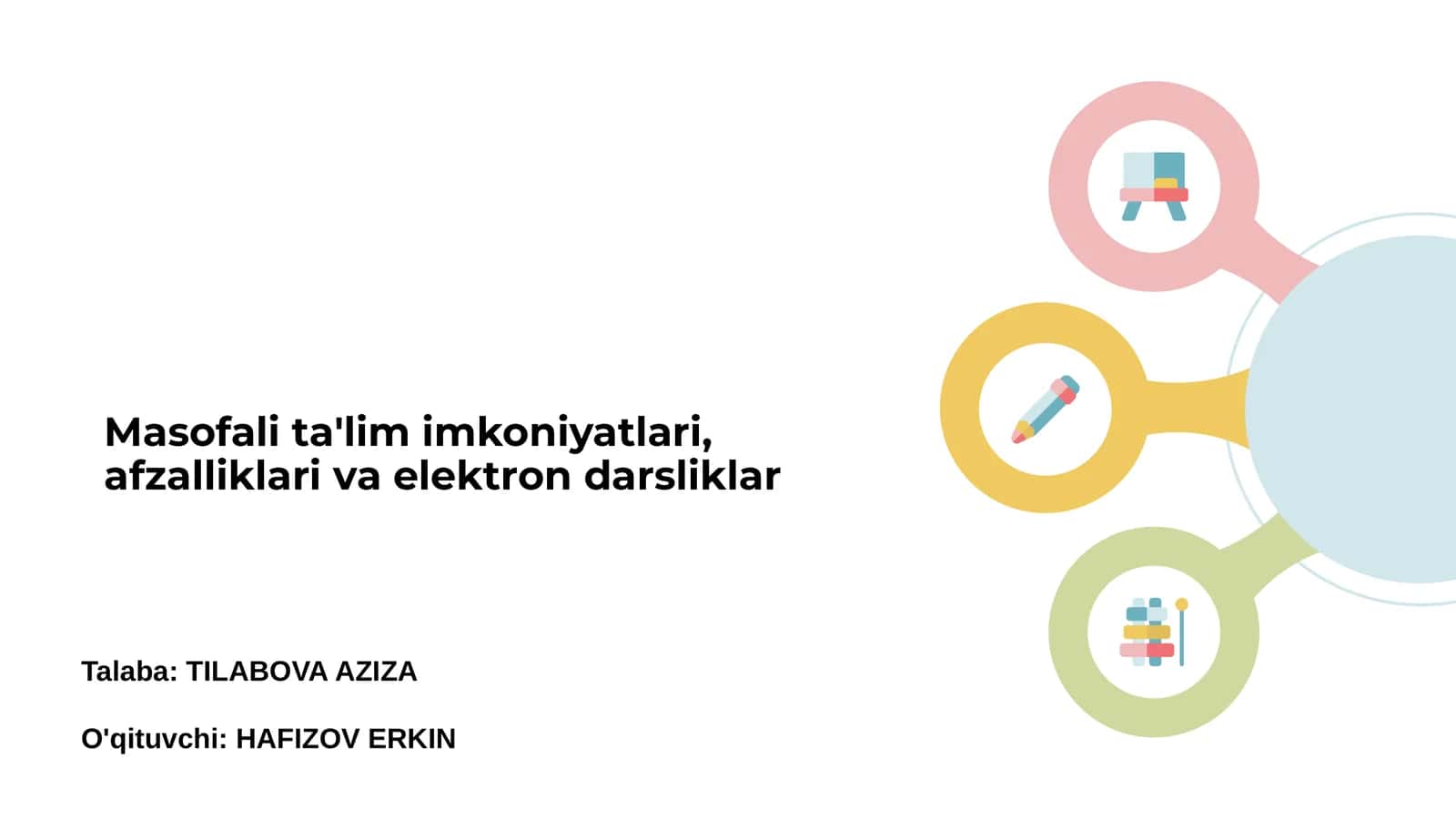 Masofali Ta'lim Imkoniyatlari