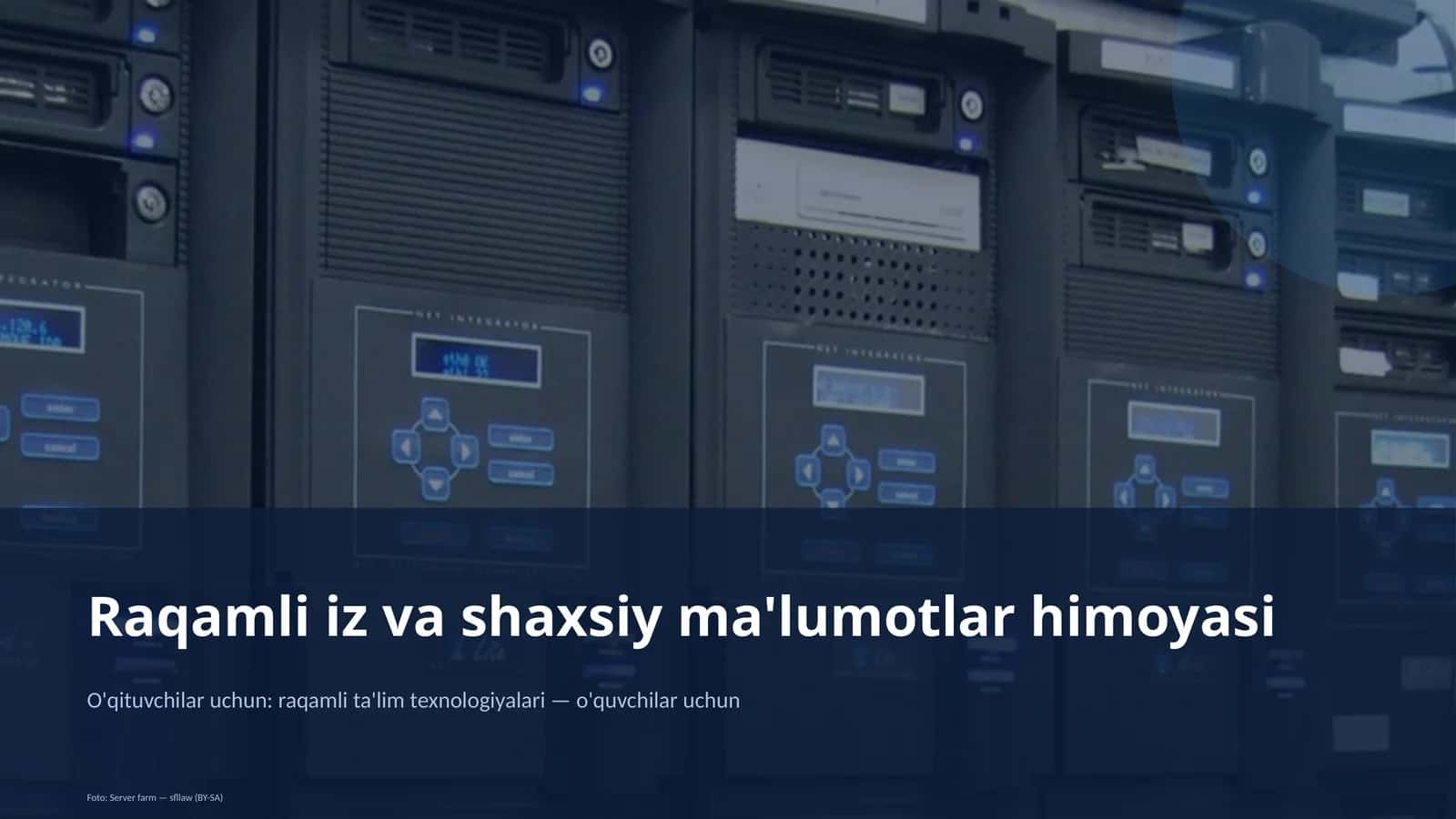 Raqamli iz va shaxsiy ma'lumotlar himoyasi