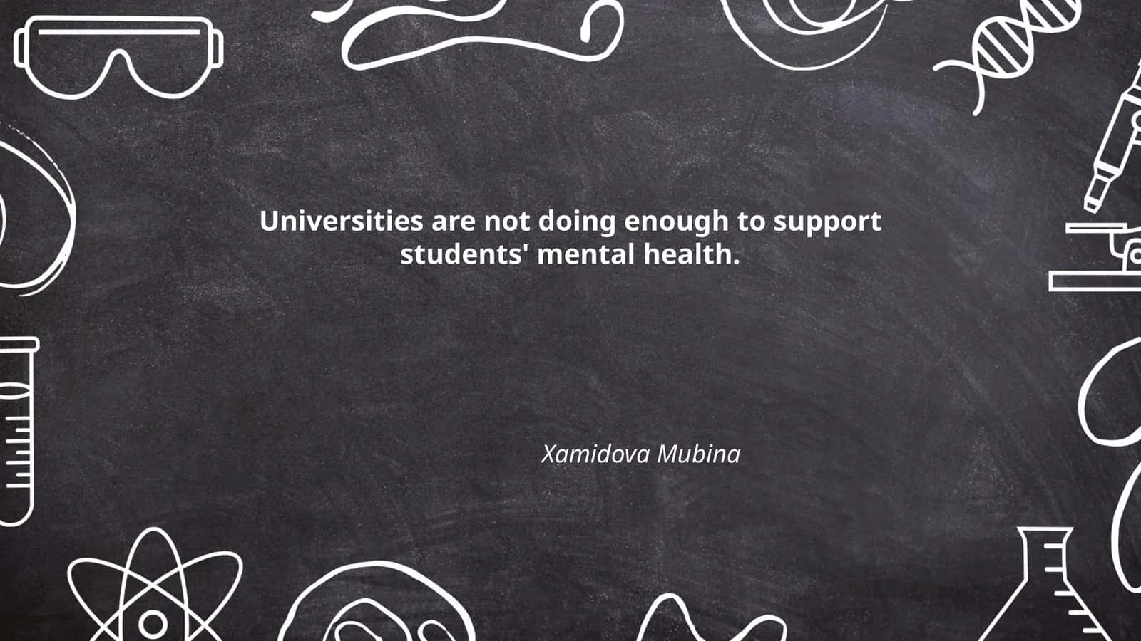 Insufficient on-campus counseling availability and long wait times