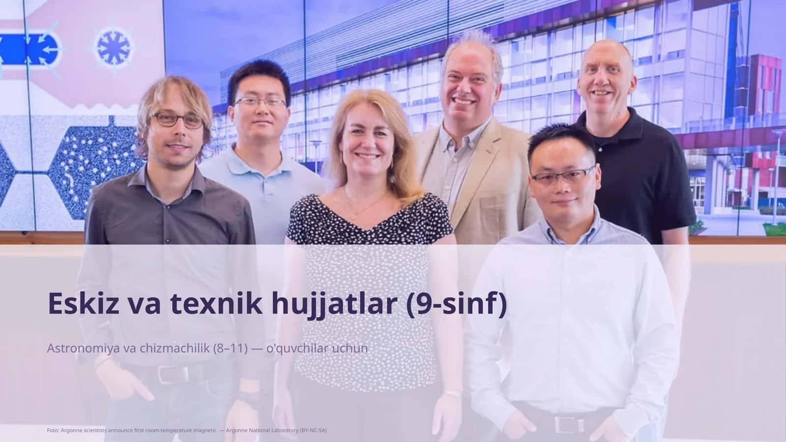Eskiz va texnik hujjatlar (9-sinf)