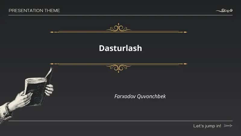 Dasturlash