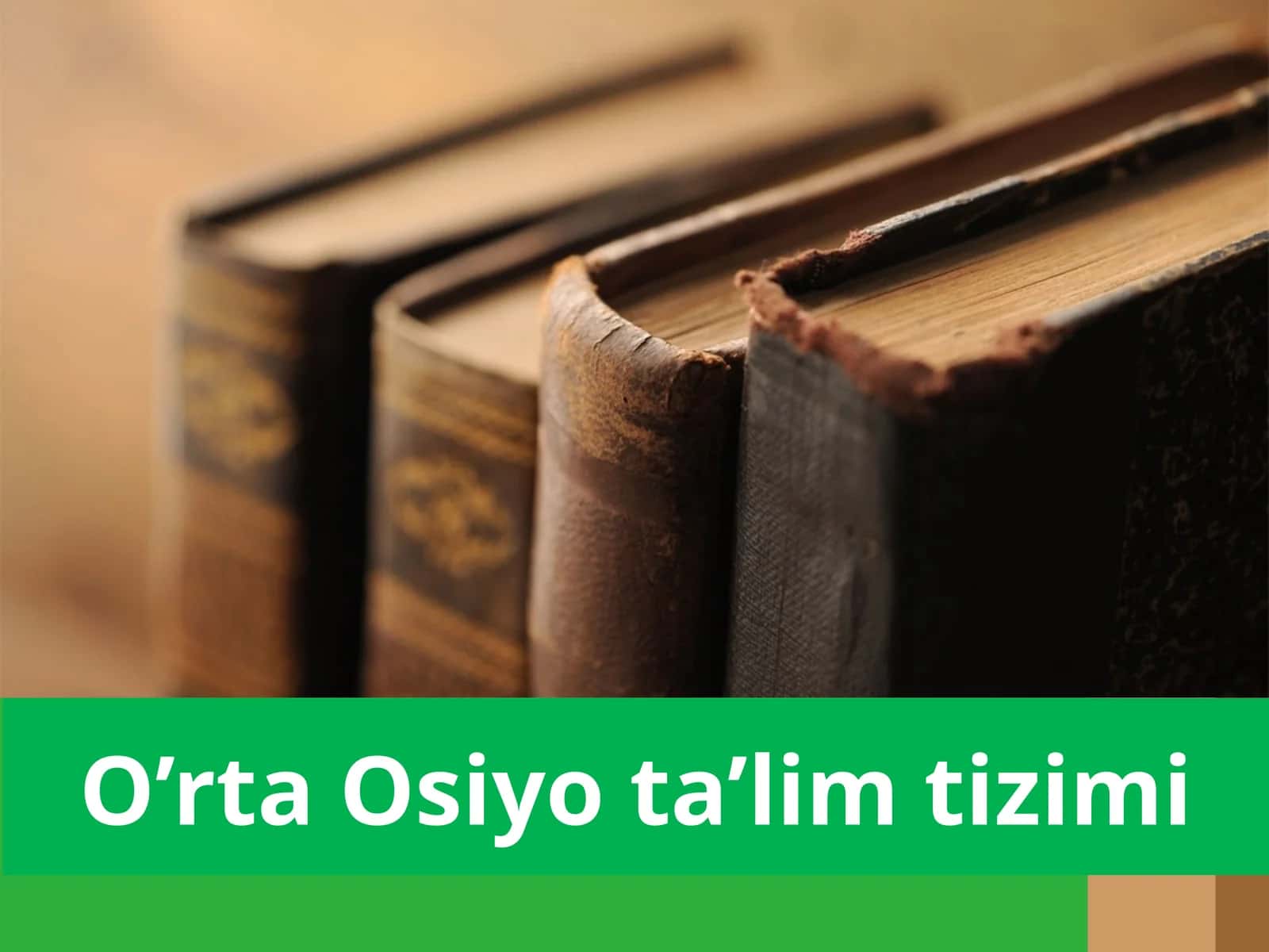 O’rta Osiyo ta’lim tizimi Madrasalar faoliyati