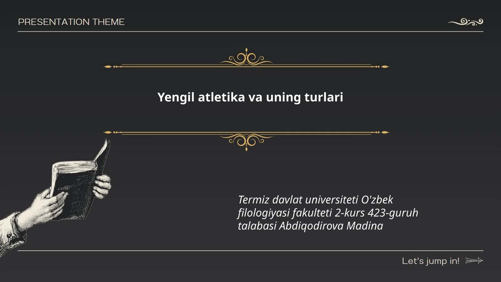 Yengil atletika va uning turlari