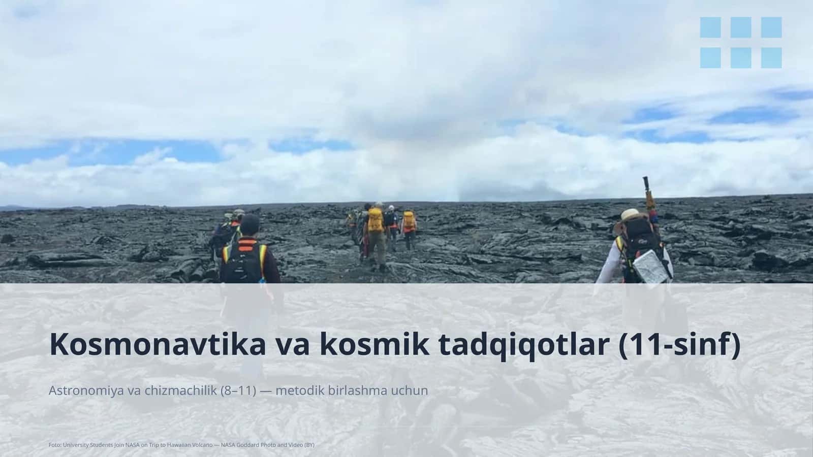 Kosmonavtika va kosmik tadqiqotlar (11-sinf)