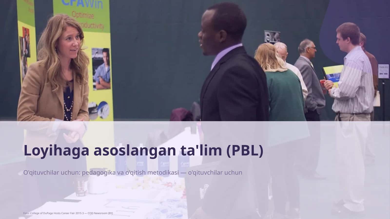 Loyihaga asoslangan ta'lim (PBL)