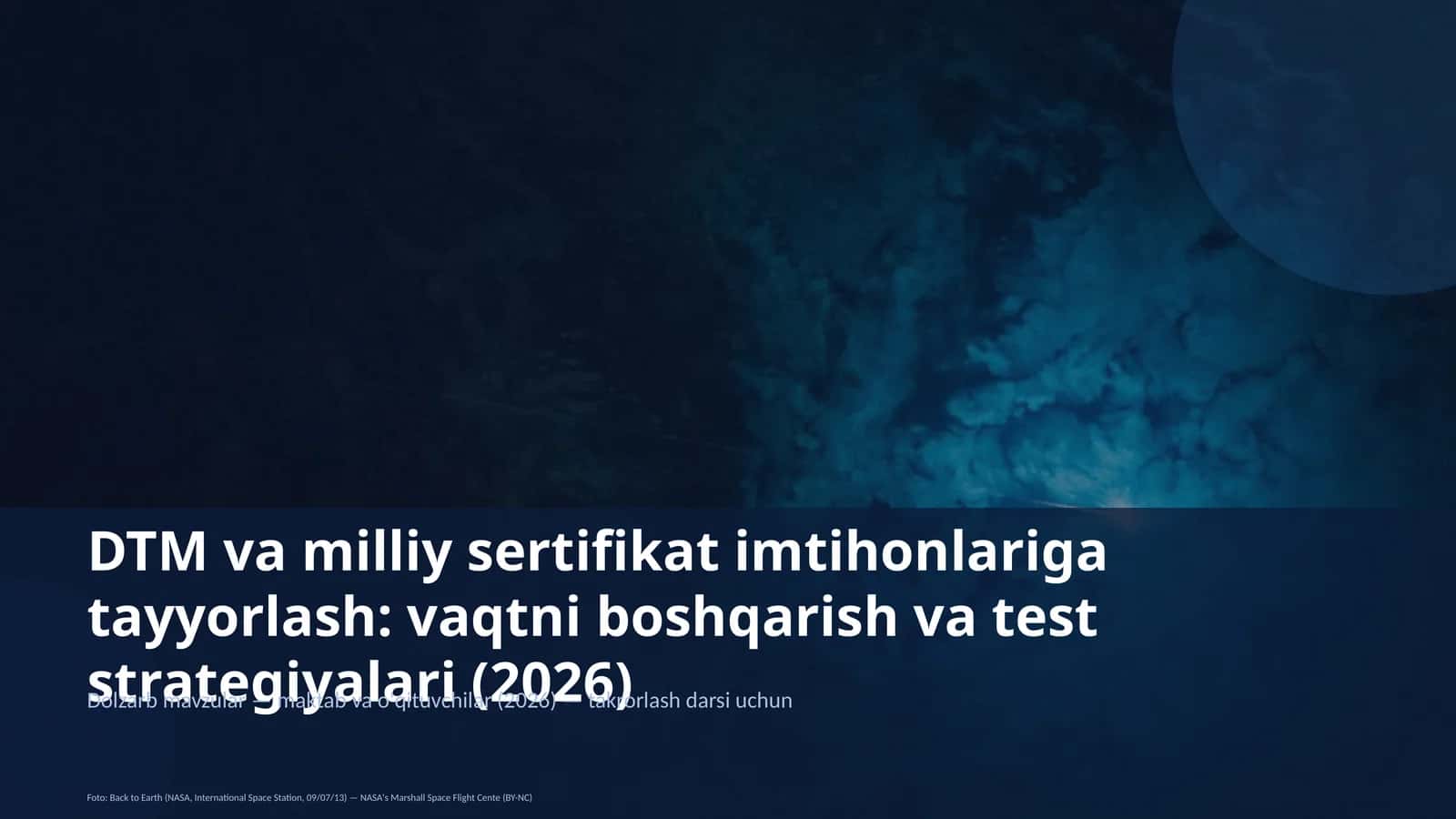 Dolzarb mavzular
