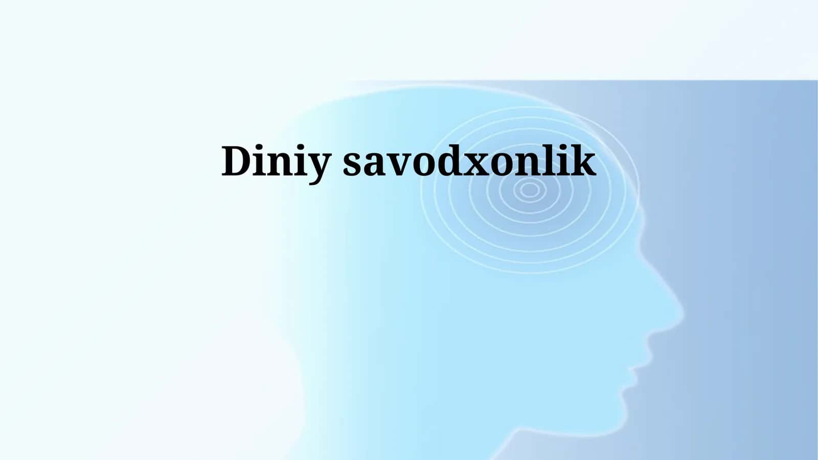 Diniy savodxonlik