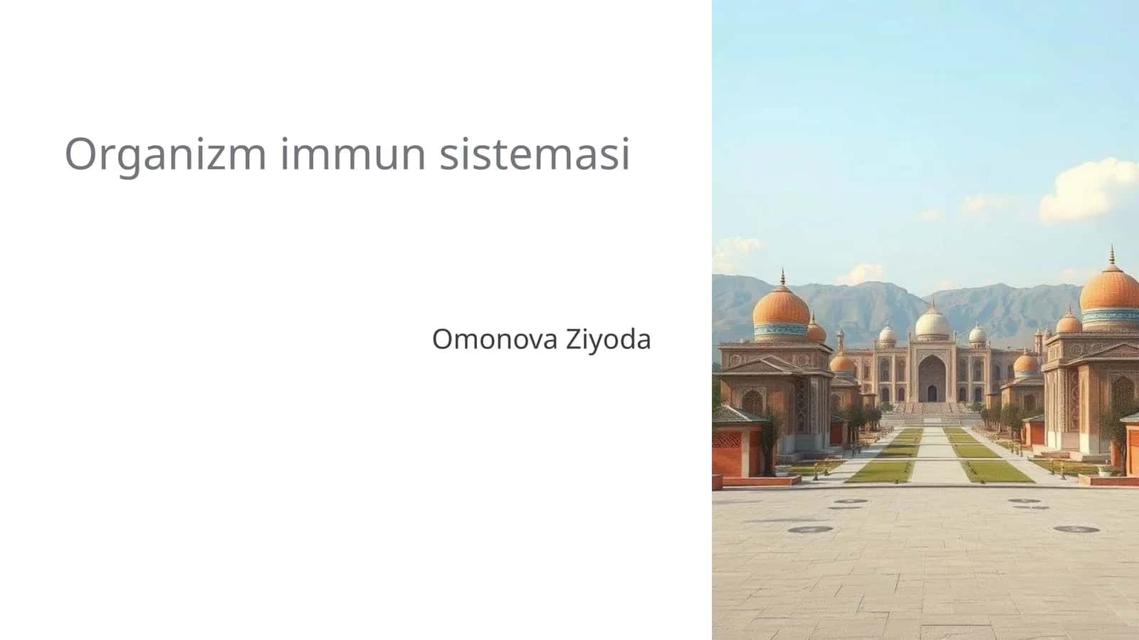 Organizm immun sistemasi