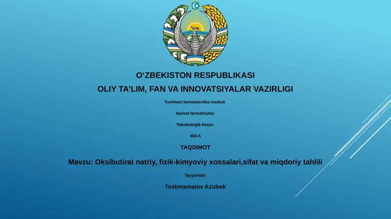 Oksibutirat natriy