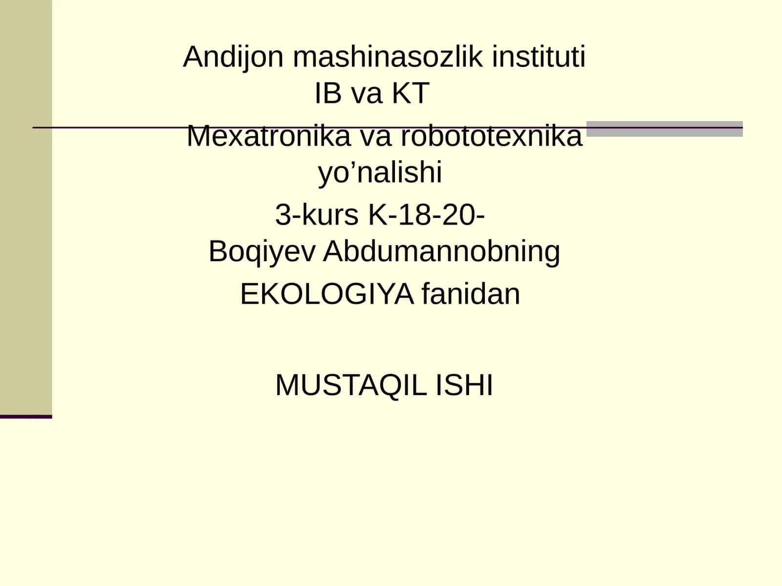 Inson va biosfera