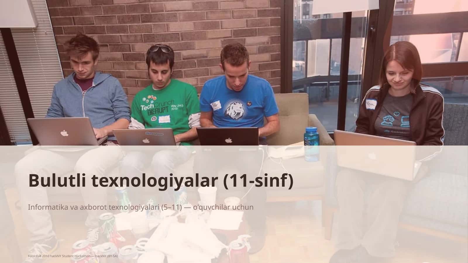 Bulutli texnologiyalar (11-sinf)