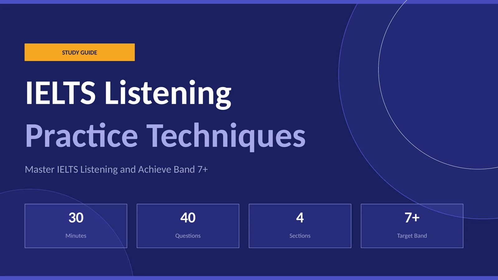 IELTS Listening Practice Techniques