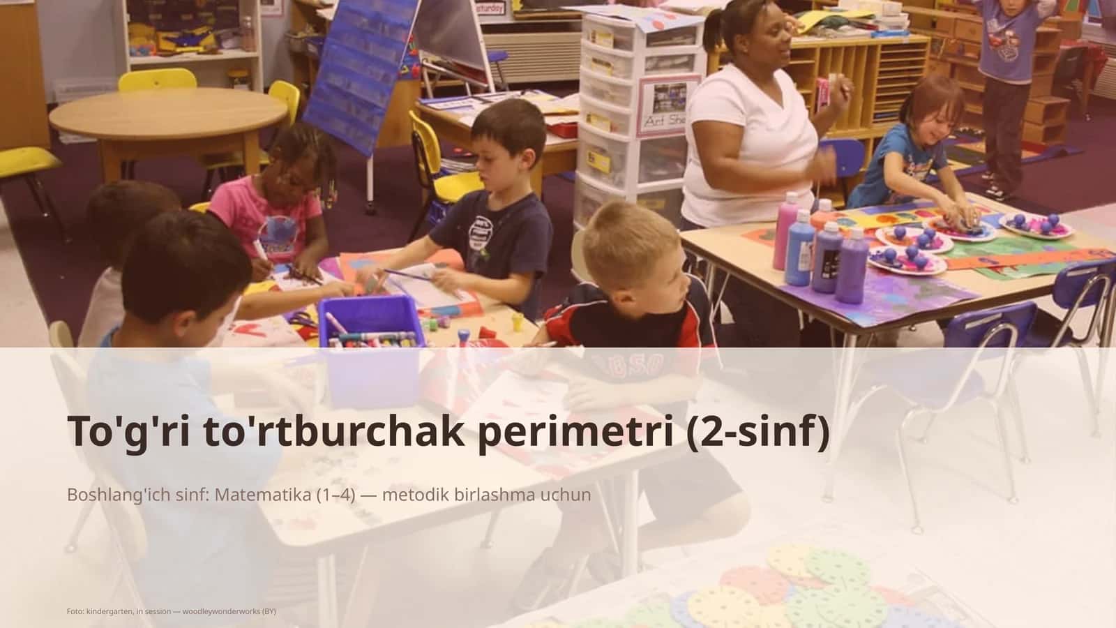 To'g'ri to'rtburchak perimetri (2-sinf)
