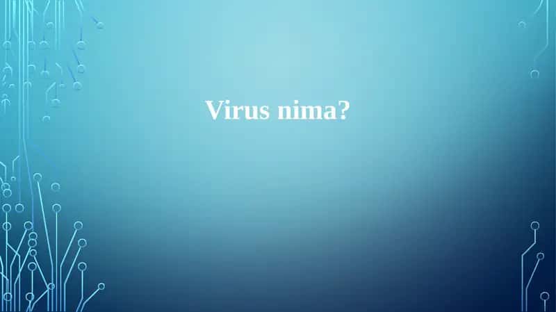 Viruslar