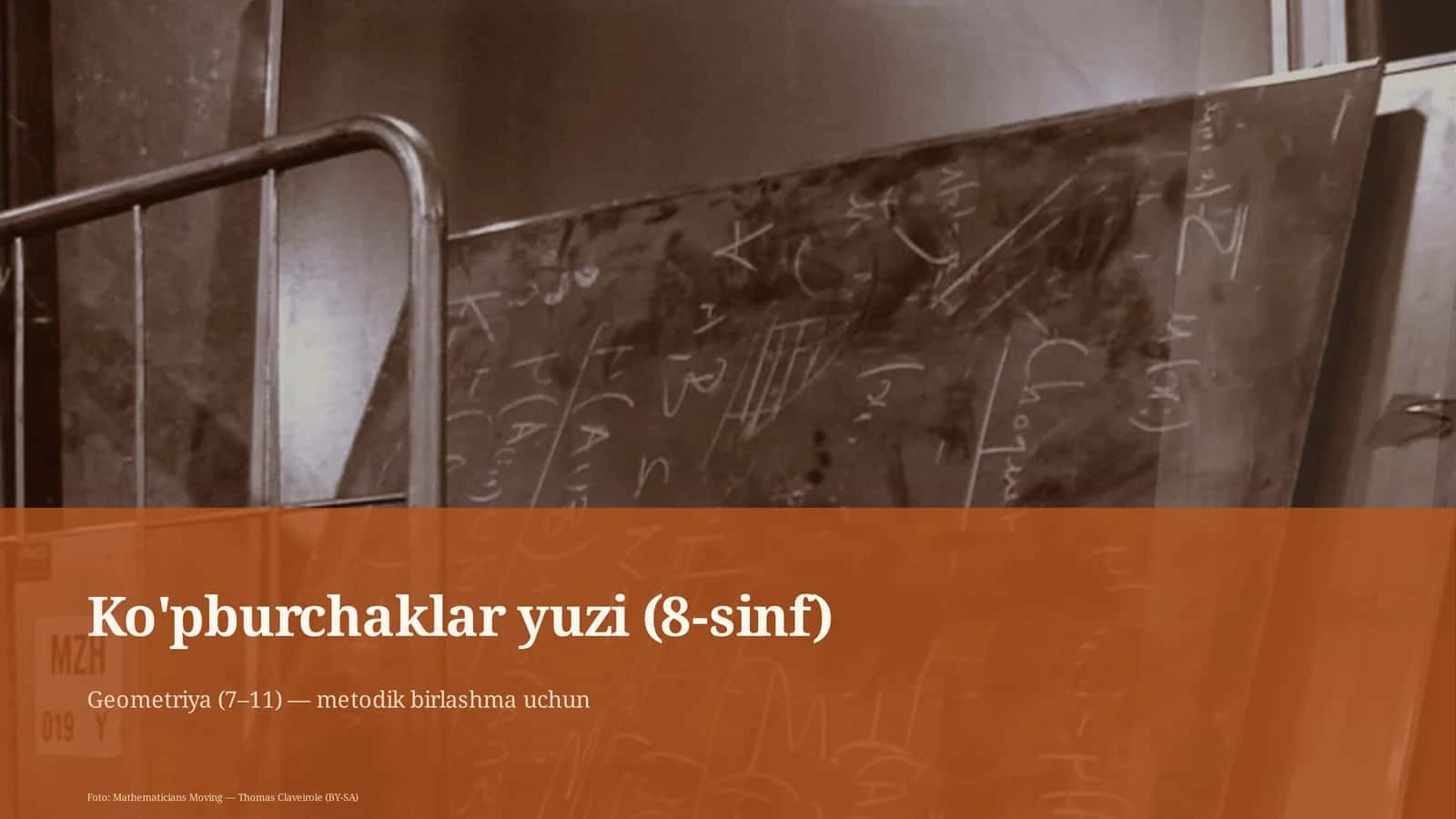 Ko'pburchaklar yuzi (8-sinf)