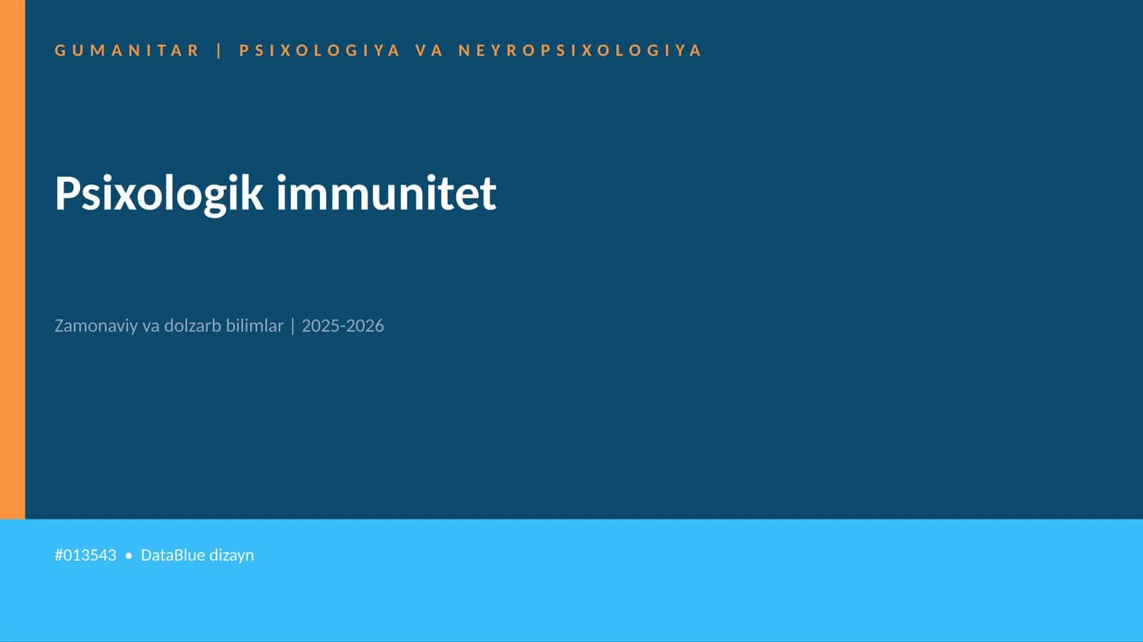 Psixologik immunitet