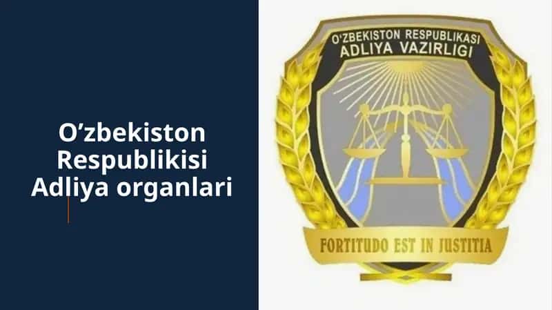 O’zbekiston Respublikisi Adliya organlari