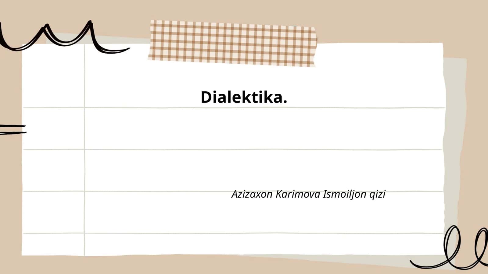 Dialektika