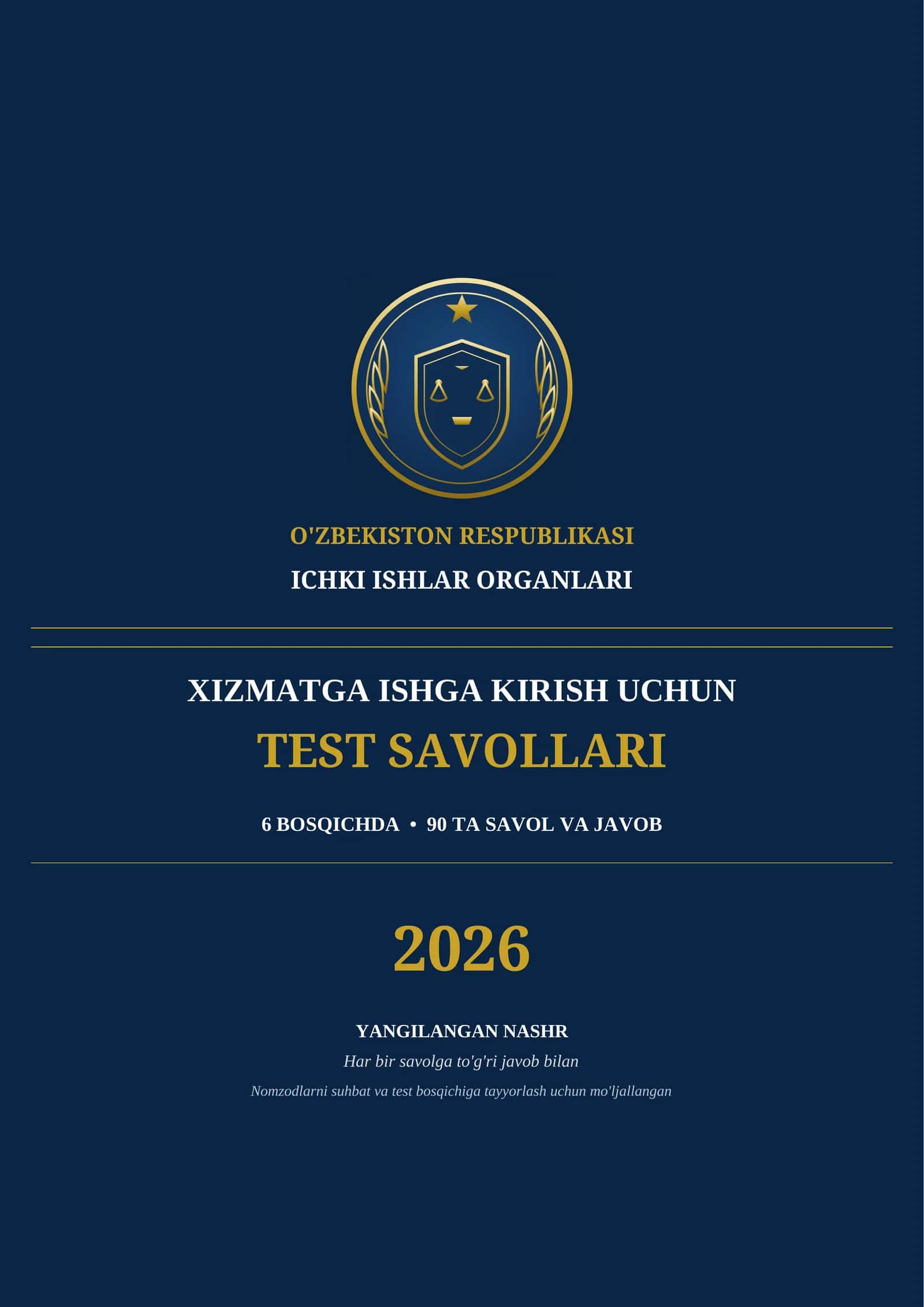 IIB test savollari 2026
