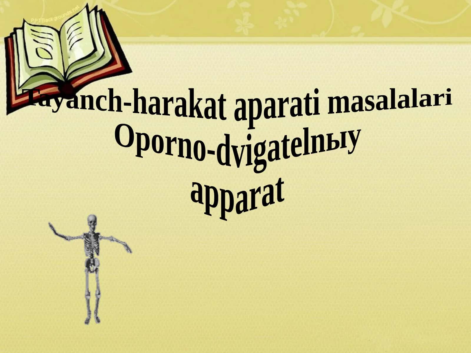 Tayanch-harakat aparati masalalari