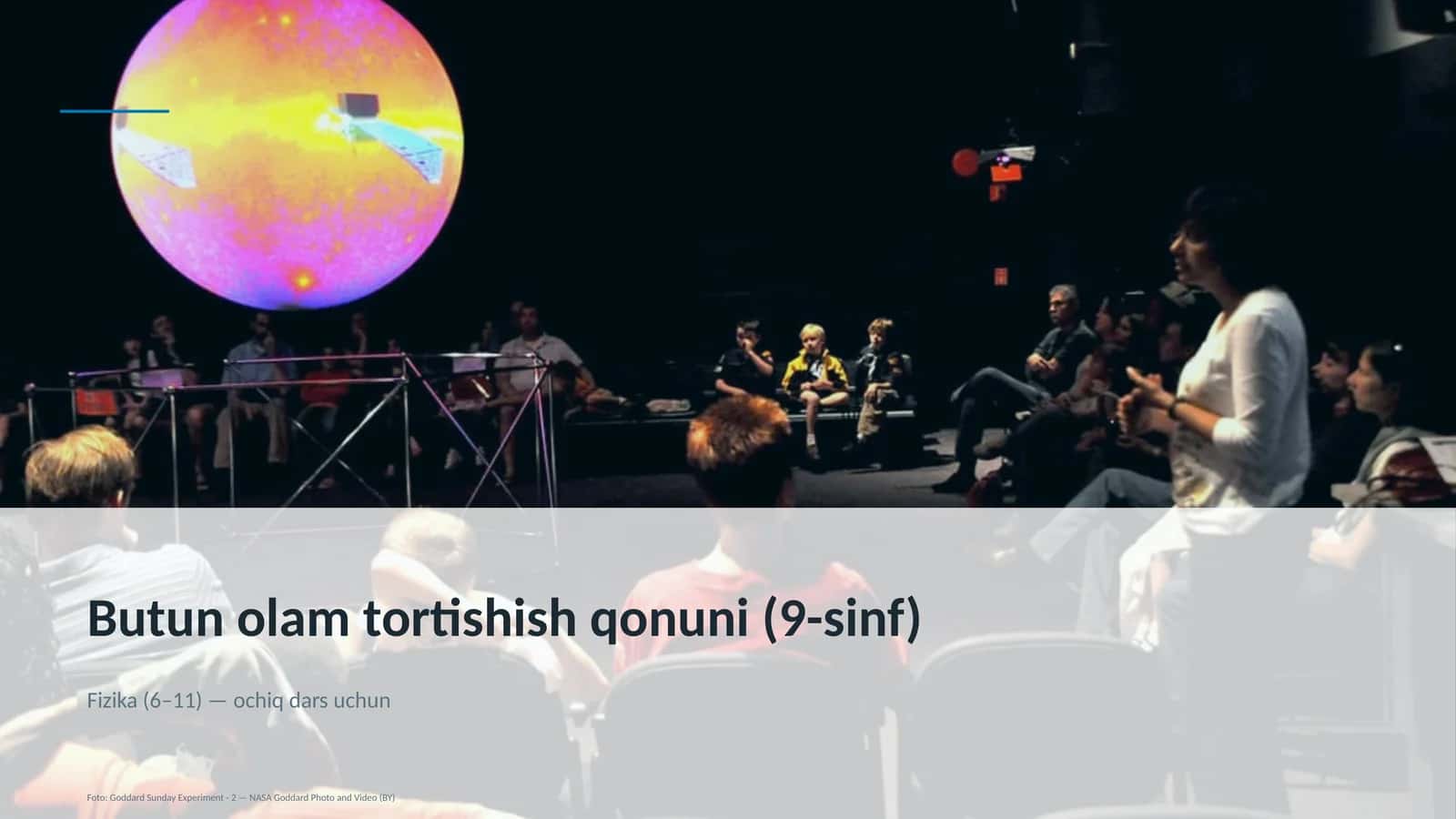 Butun olam tortishish qonuni (9-sinf)