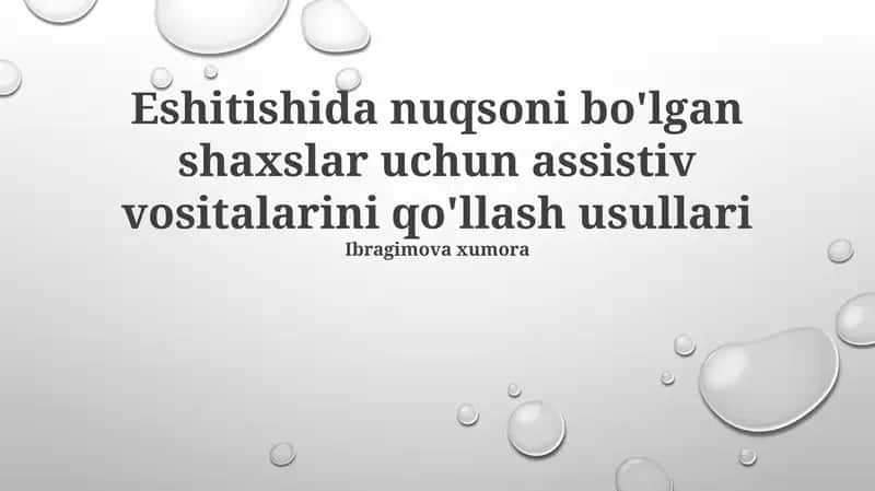 Eshitish yordamchi vositalari