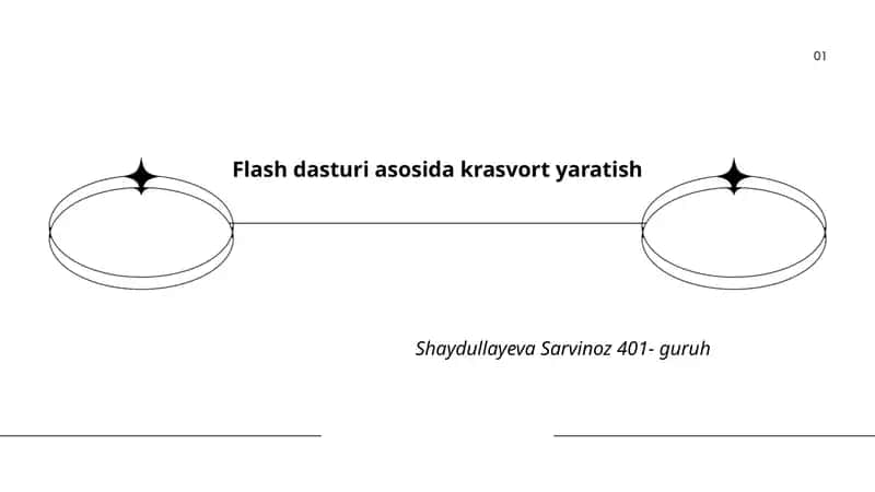 Flash dasturi asosida krasvort yaratish