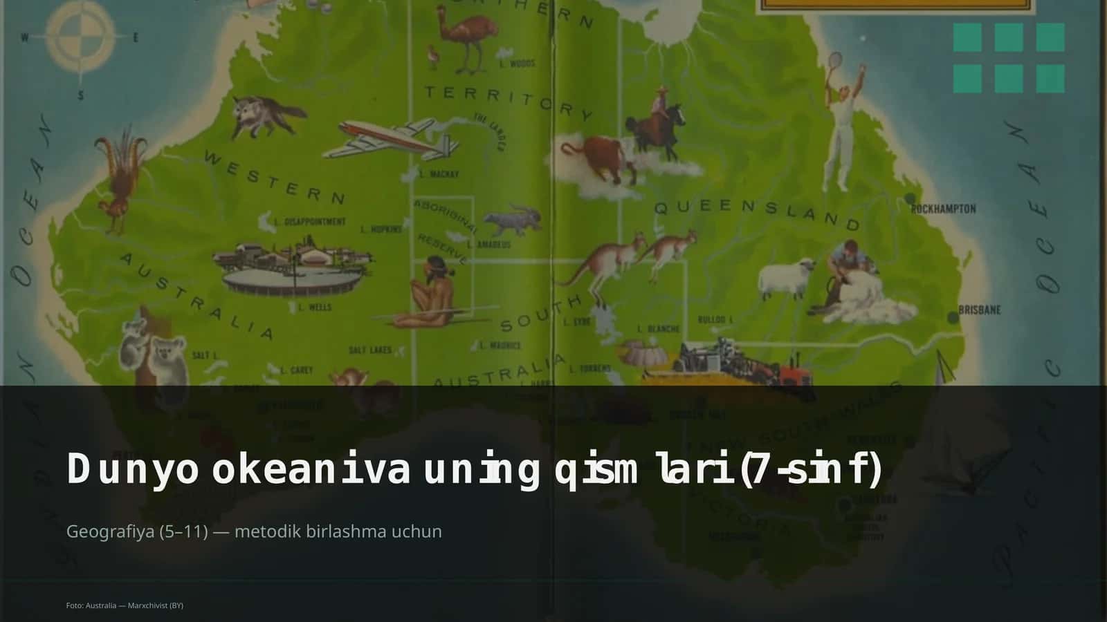 Dunyo okeani va uning qismlari (7-sinf)