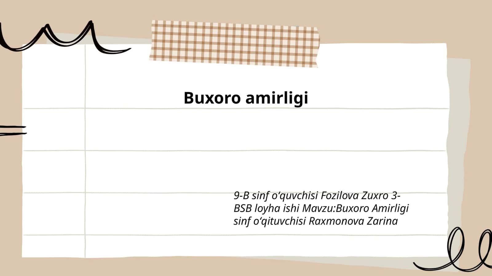 Buxoro amirligi