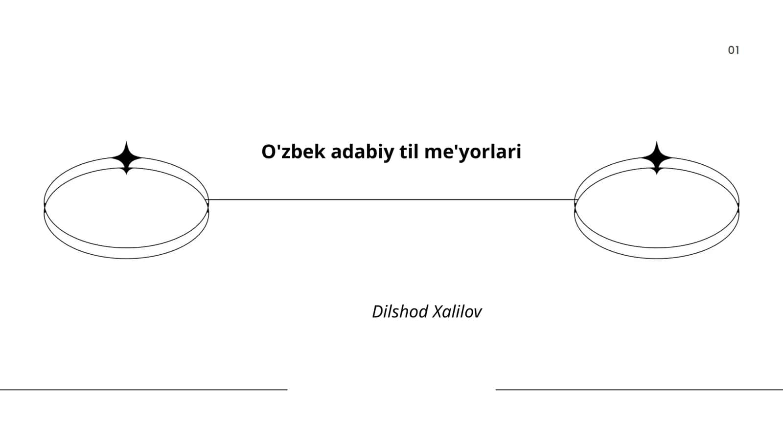 O'zbek adabiy til me'yorlari